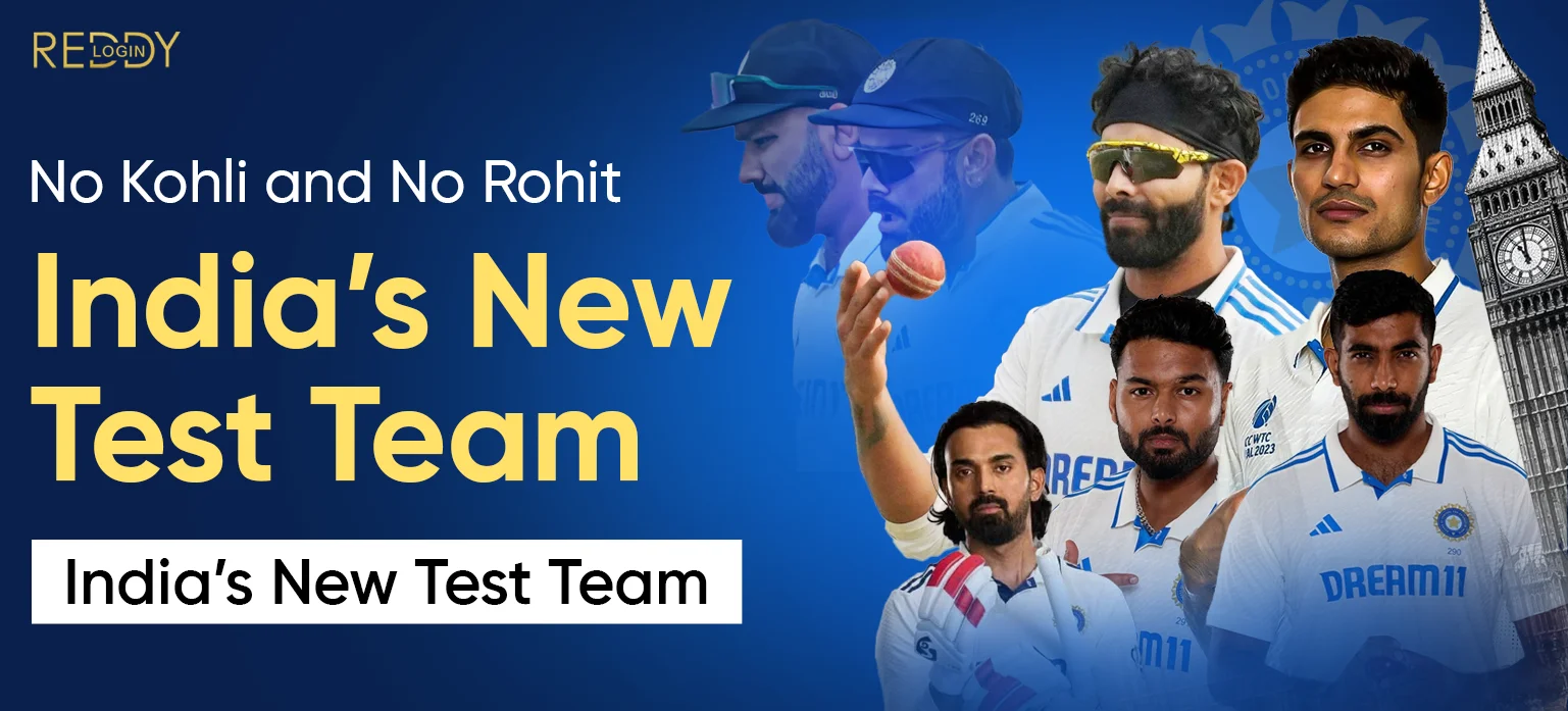 No Kohli and No Rohit – India’s New Test Team for England Series 2025
